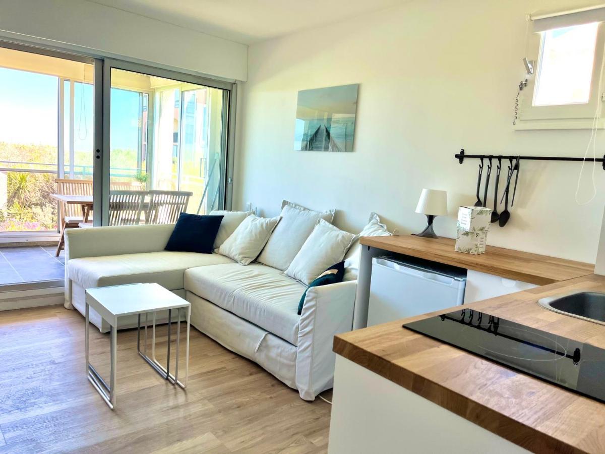 Appartement Entre La Lagune Et La Mer Avec Piscine, Direct Plage, Vue Partielle Mer แซงต์-ซีเปรียง ภายนอก รูปภาพ