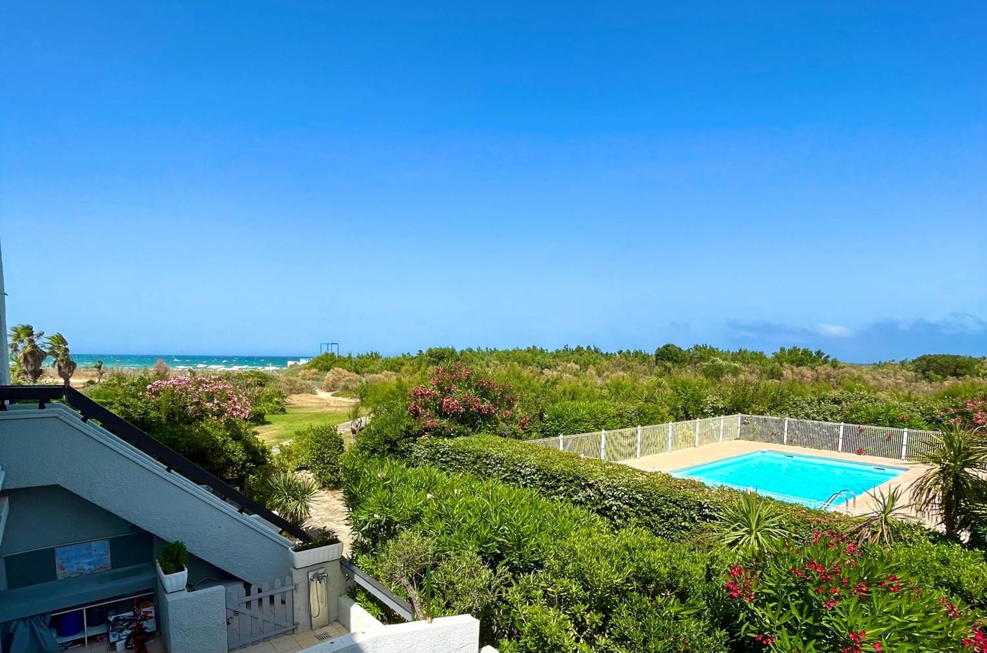 Appartement Entre La Lagune Et La Mer Avec Piscine, Direct Plage, Vue Partielle Mer แซงต์-ซีเปรียง ภายนอก รูปภาพ